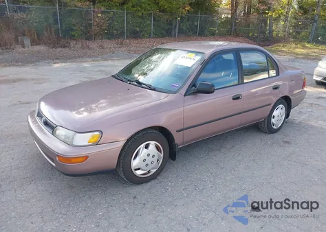 1993 Toyota Corolla Le/Dx from USA, damaged, VIN 2T1AE09E7PC004454